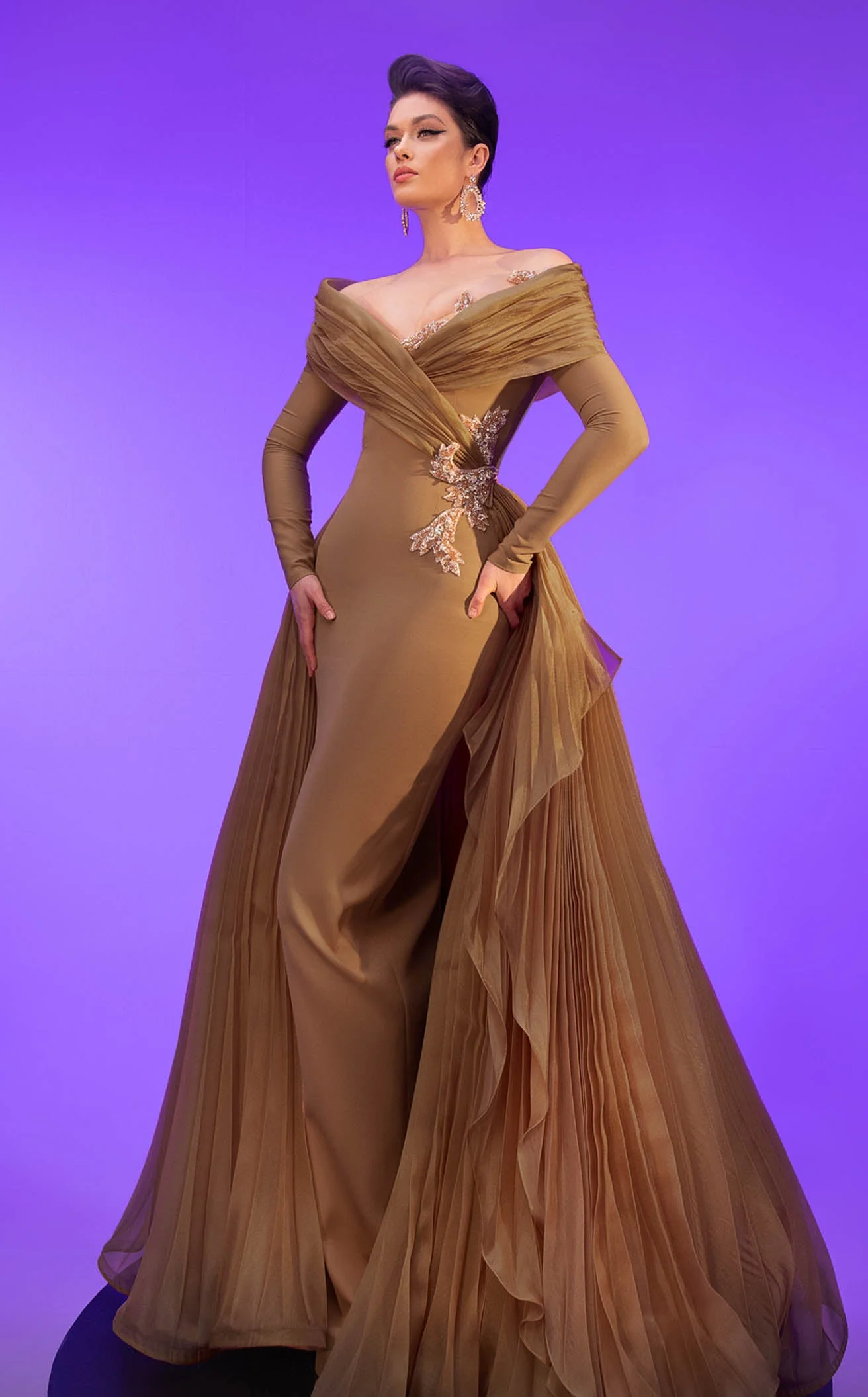 MNM Couture F02800 Dress - Image 4