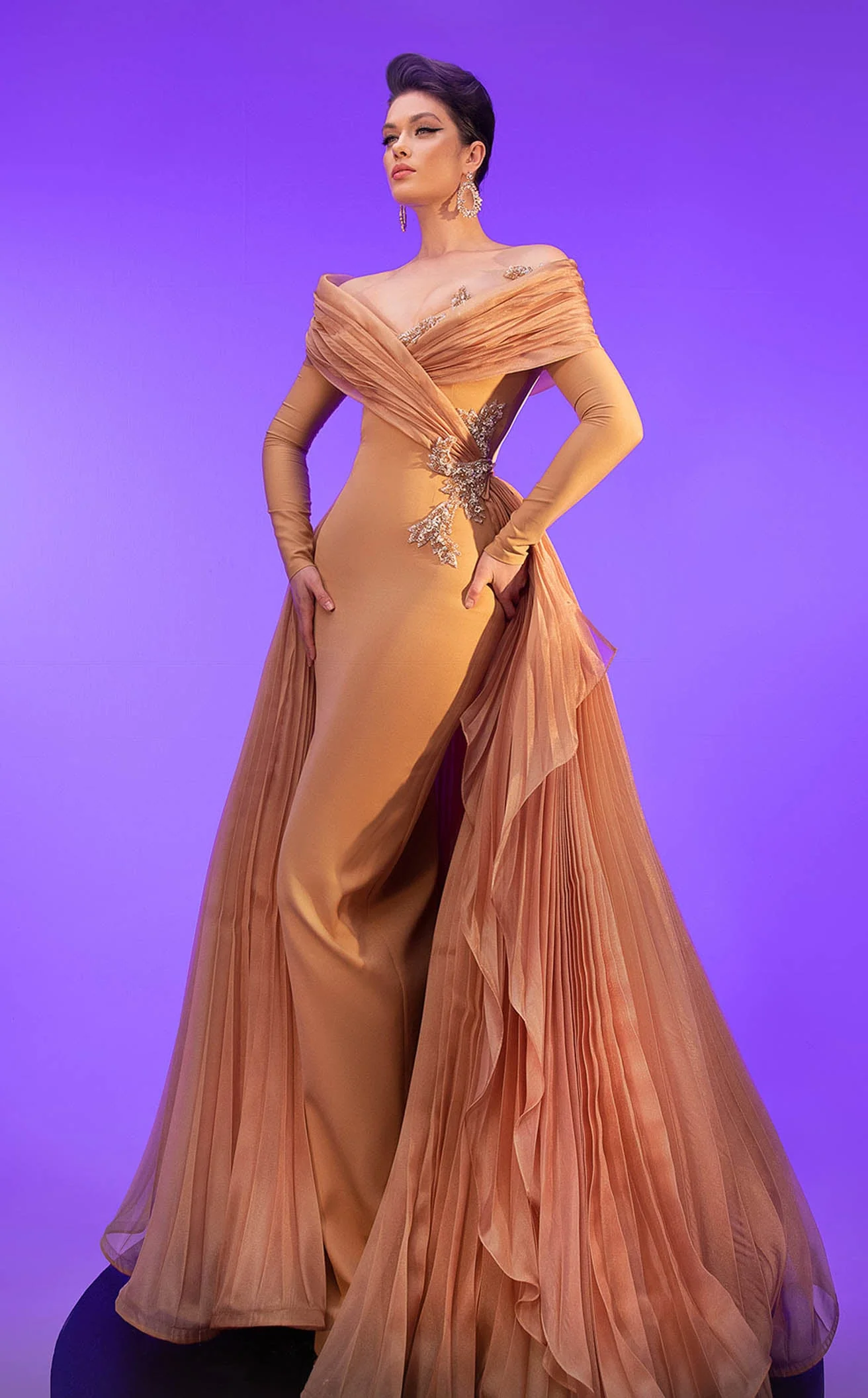 MNM Couture F02800 Dress - Image 5