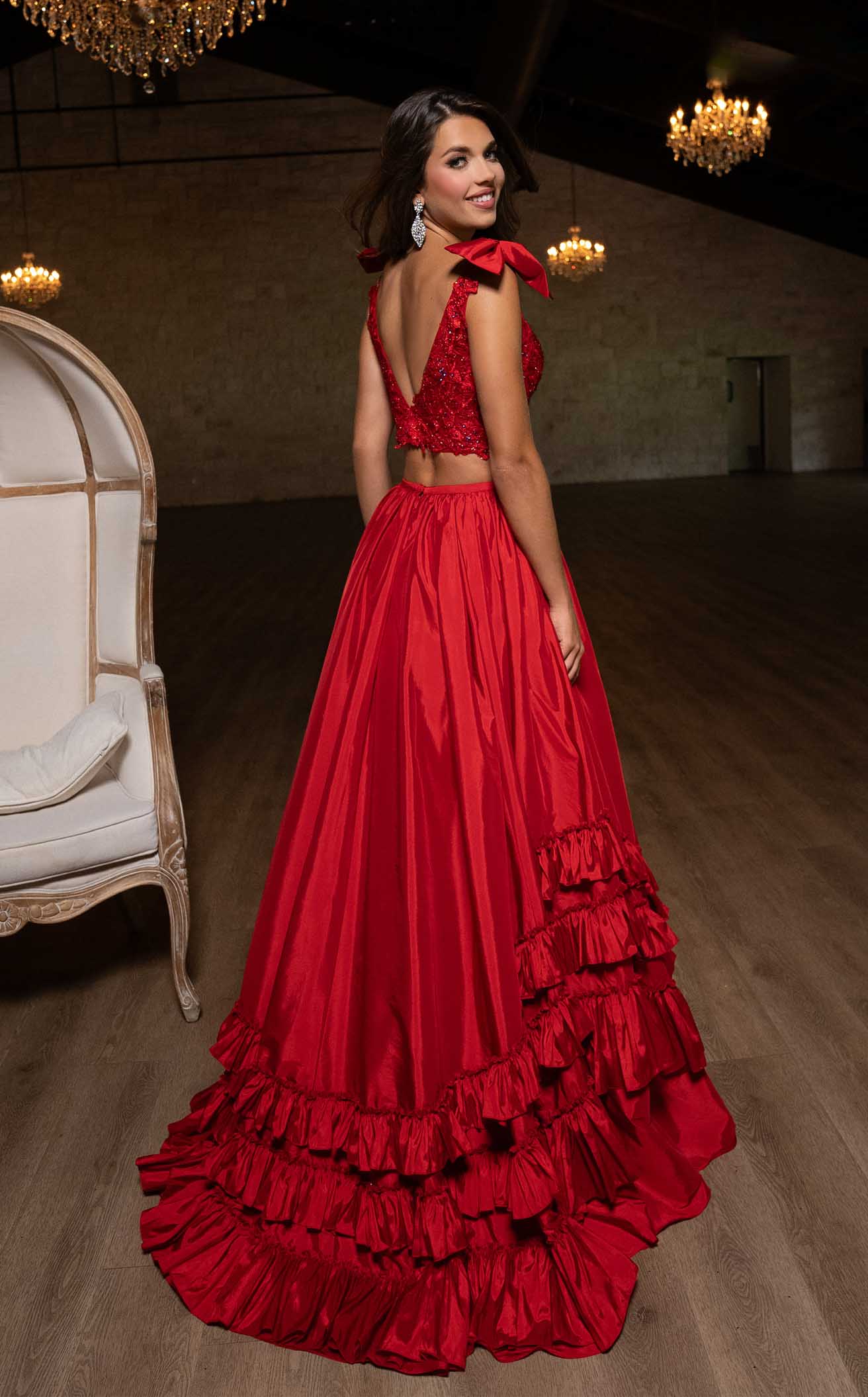 Rachel Allan 70718 Dress - Image 5