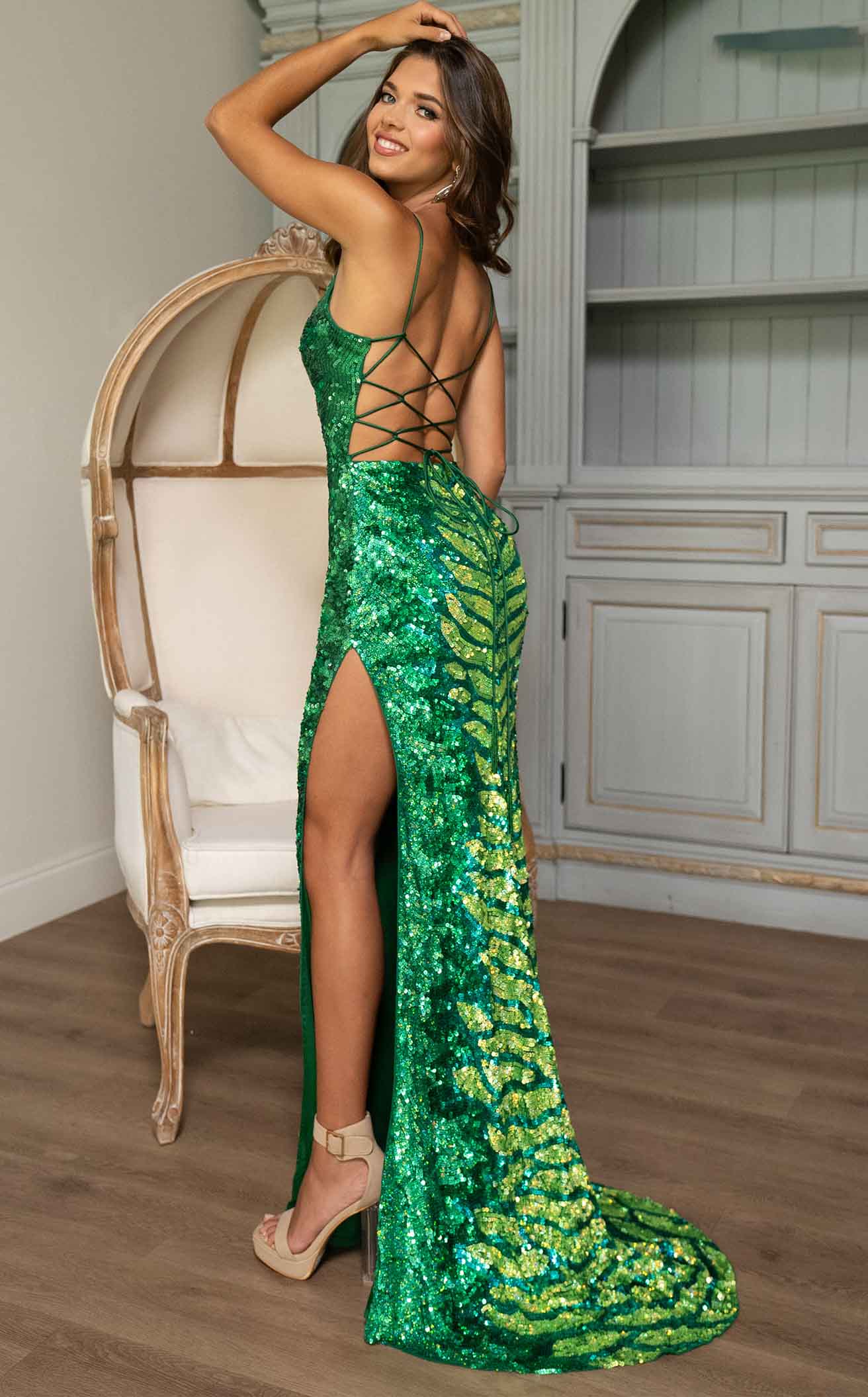 Rachel Allan 70770 Dress - Image 8