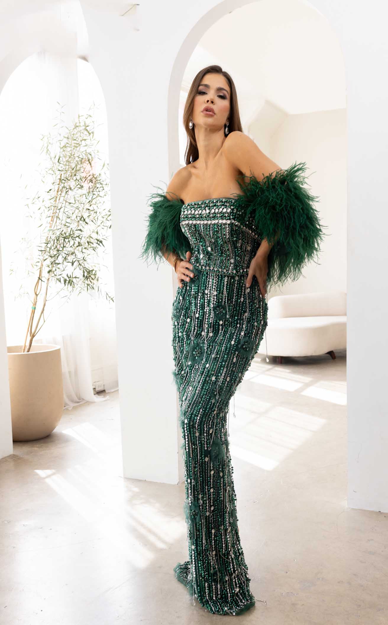 Terani 241GL2603 Dress - Image 3